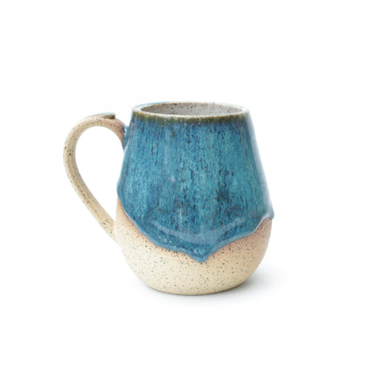 Emerald Ocean Speckled Stoneware Mug