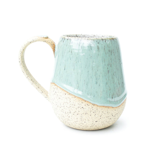 Arctic Mint Speckled Stoneware Mug