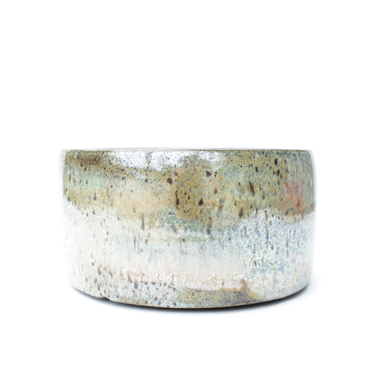 5.75" Crystalline Speckled Stoneware Planter Pot