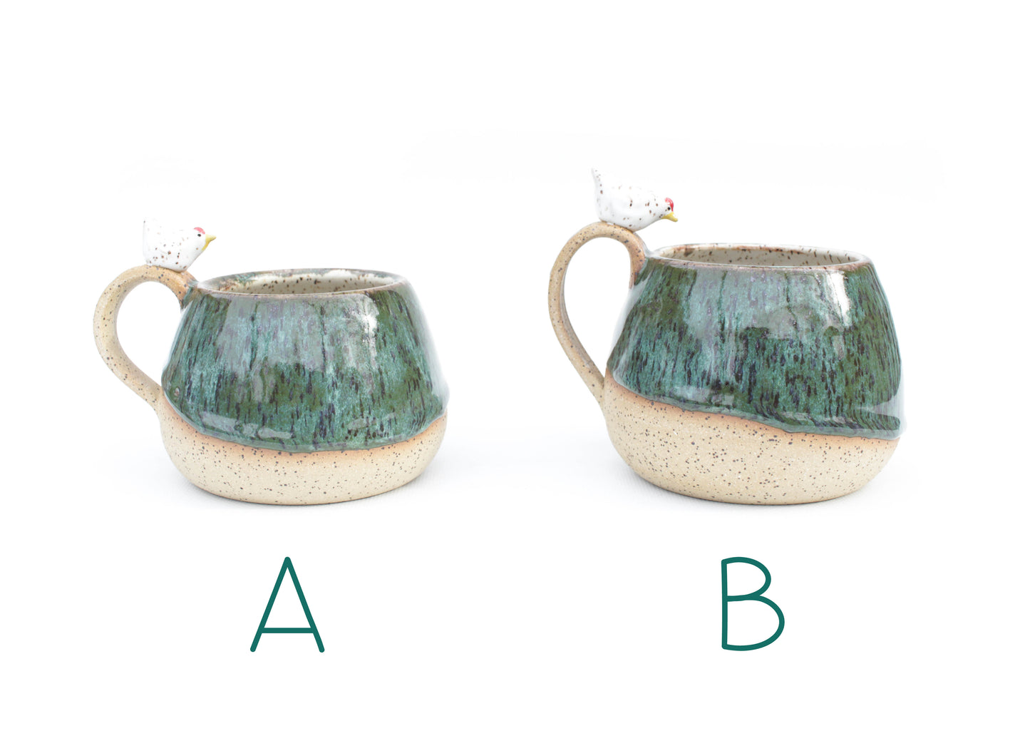 Chicken Tea Buddy Sculpture Mug