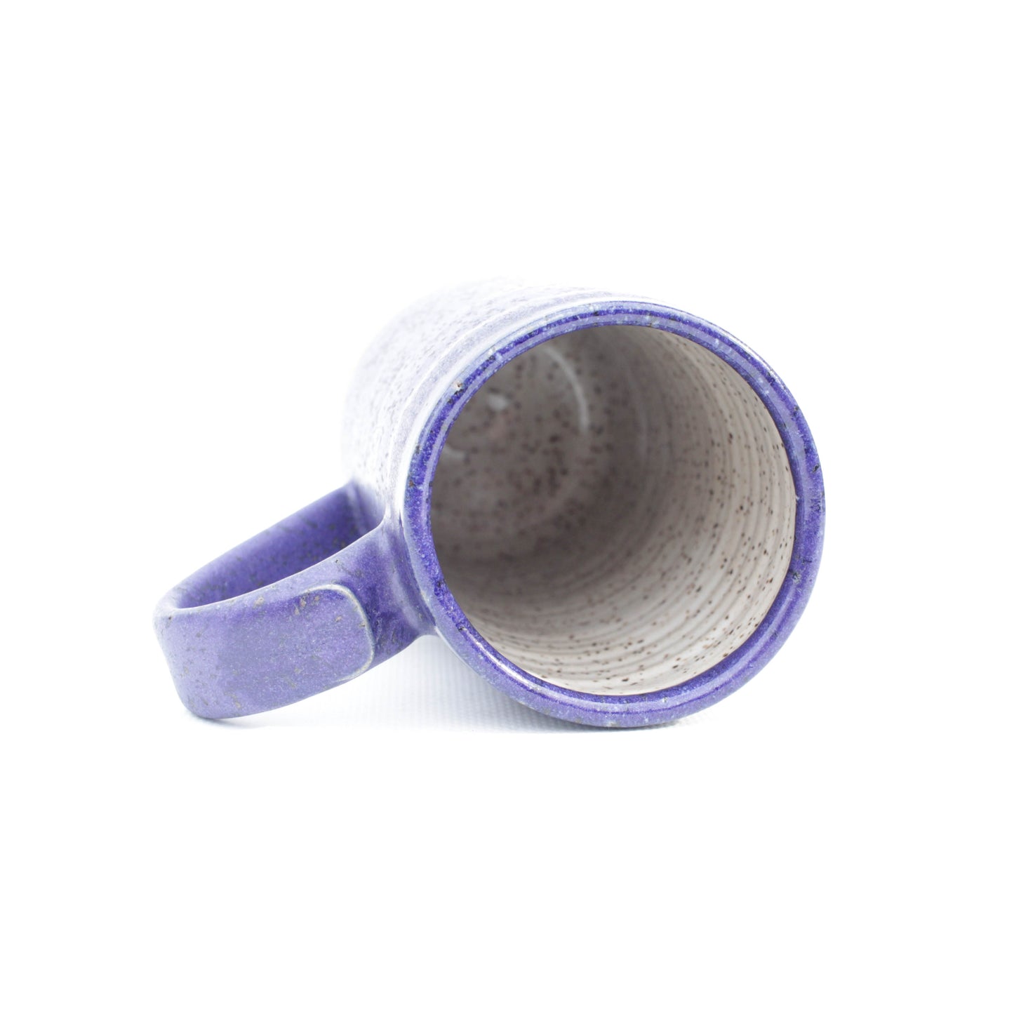 Blueberry Tall Speckled Stoneware Mug