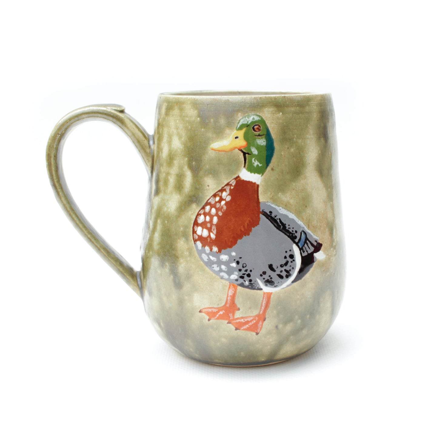 Mallard Duck Stoneware Mug