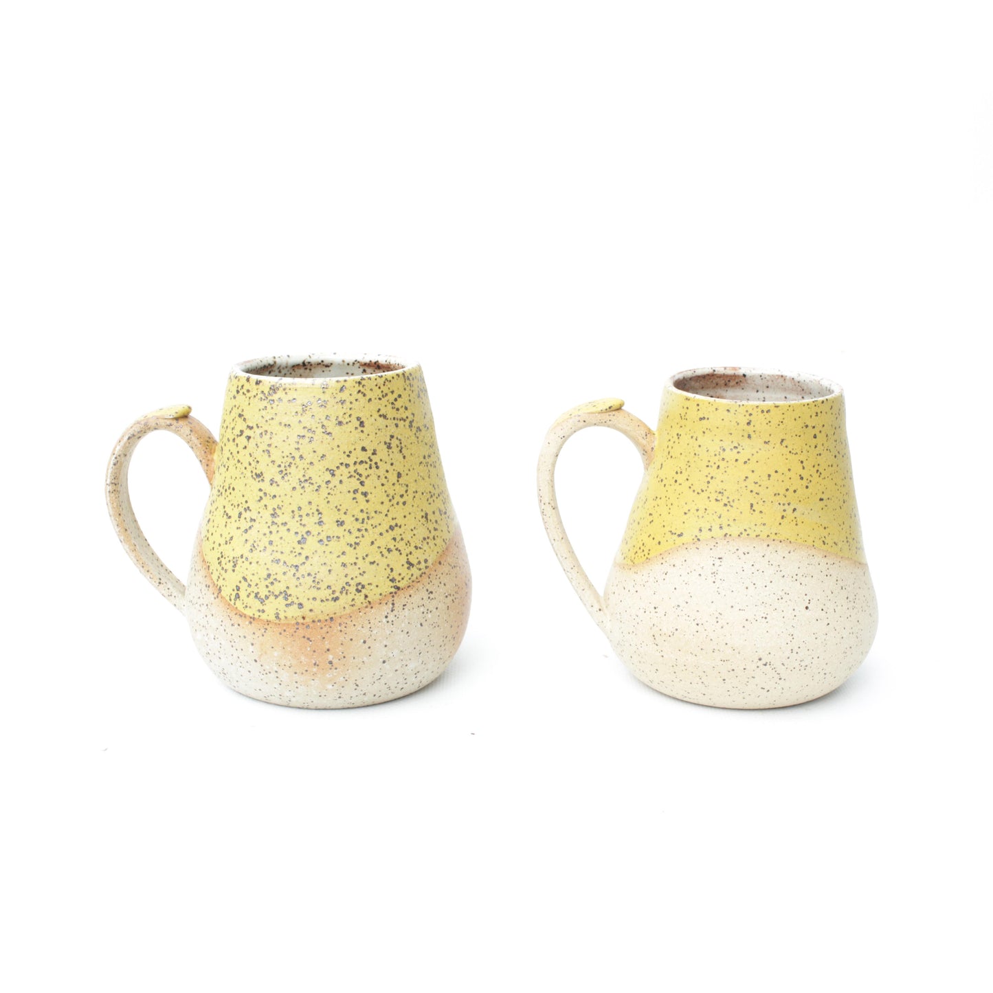 Sunflower Yellow Speckled Stoneware Mug