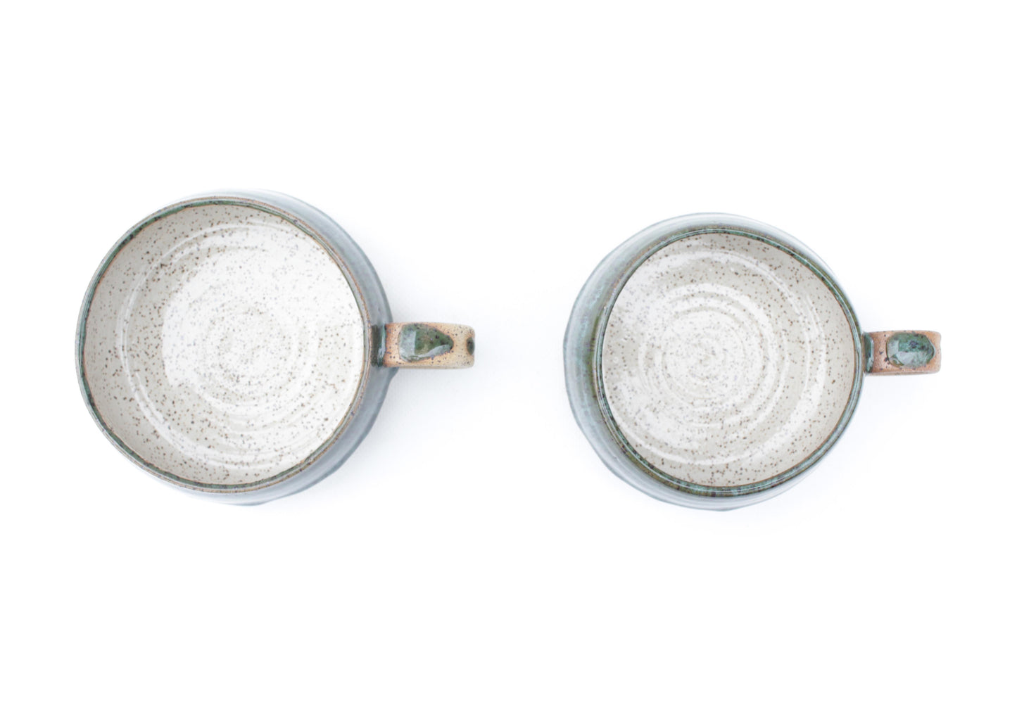Forest Green Speckled Stoneware Mug