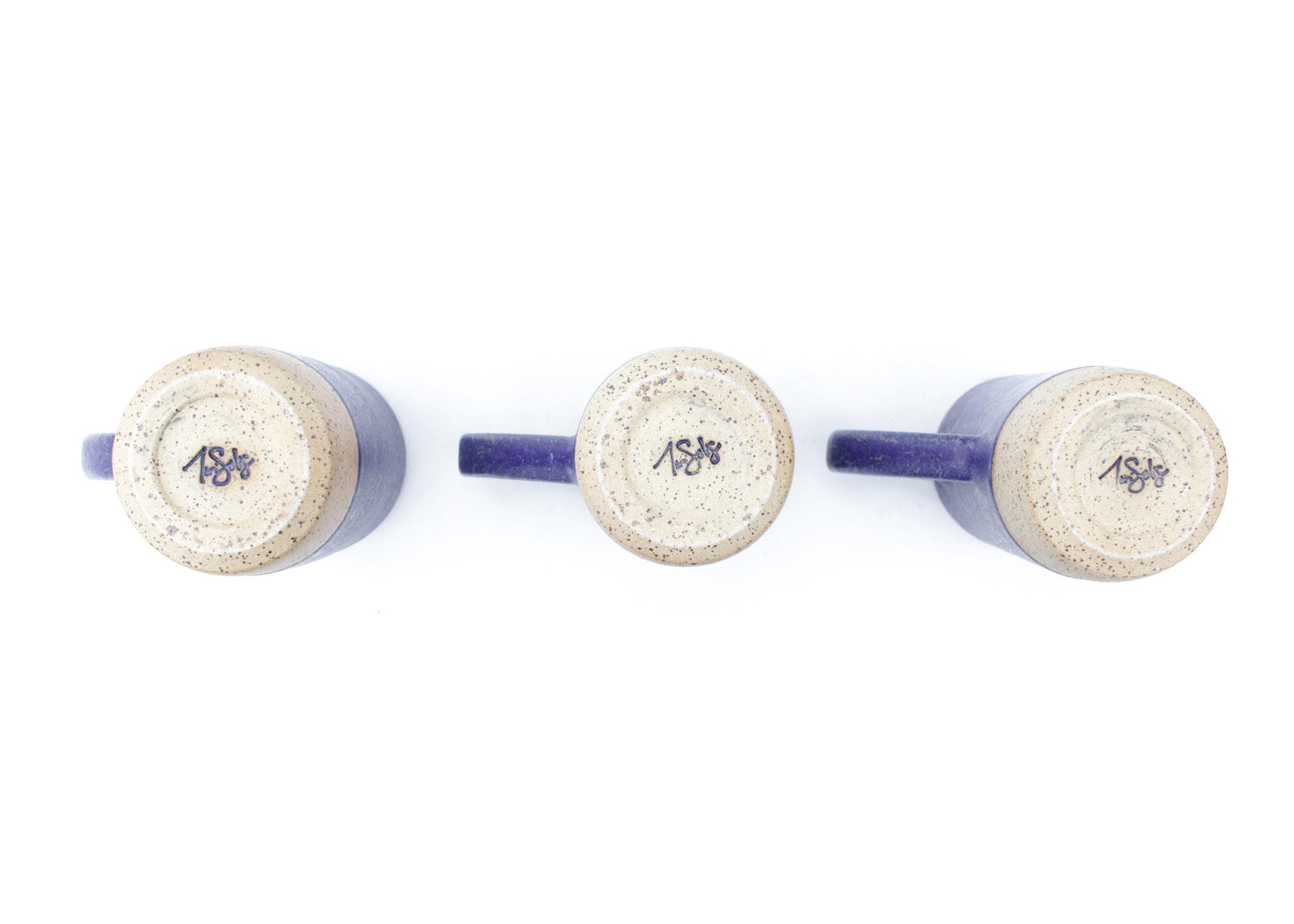 Blueberry Tall Speckled Stoneware Mug