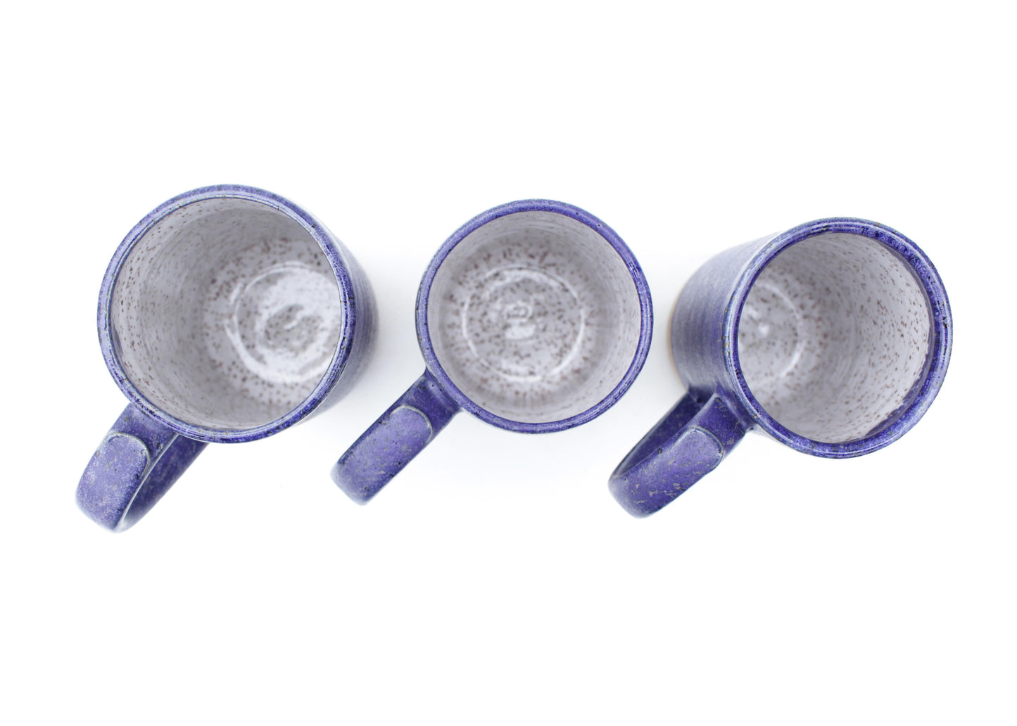Blueberry Tall Speckled Stoneware Mug