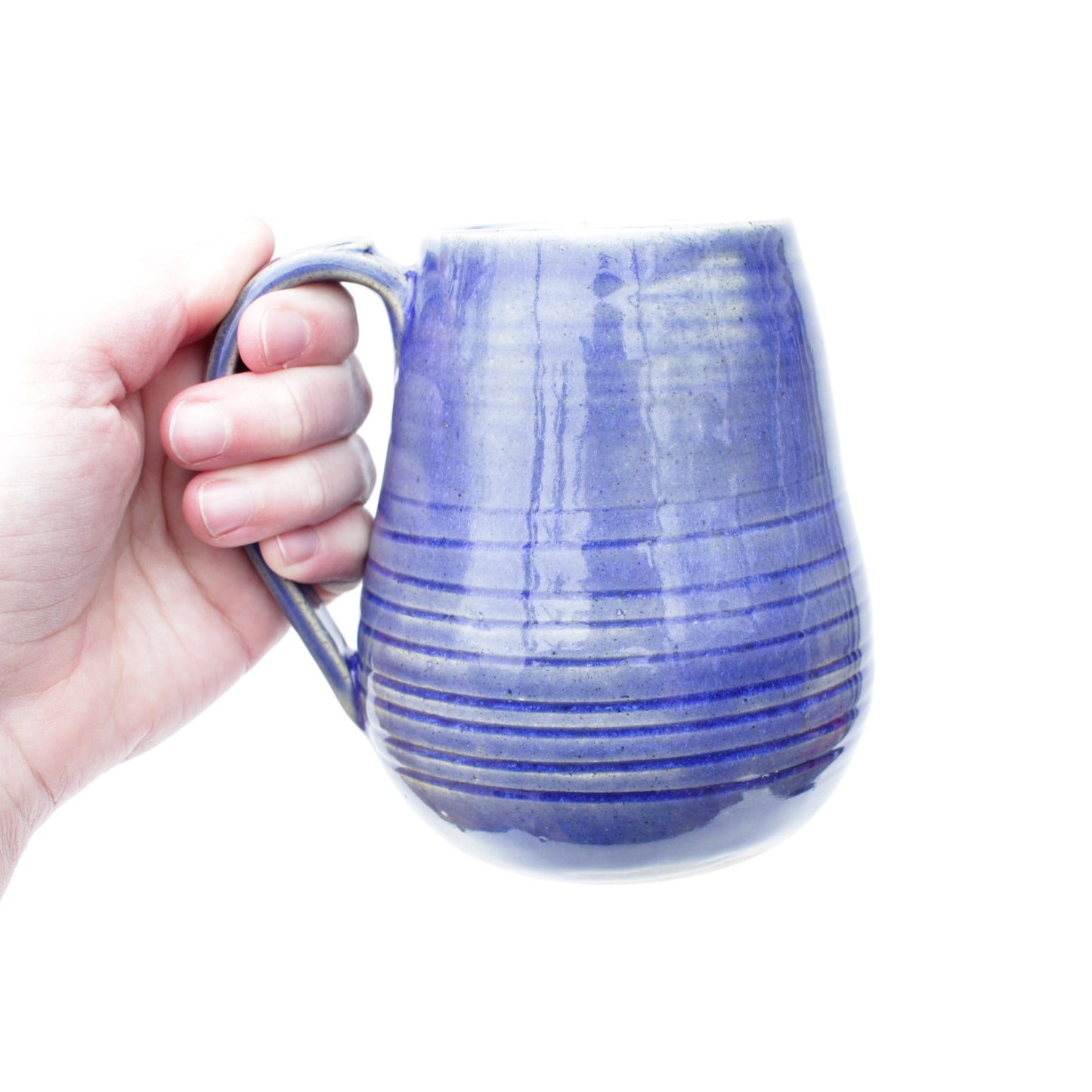 Cobalt Blue Jewel Stoneware Mug