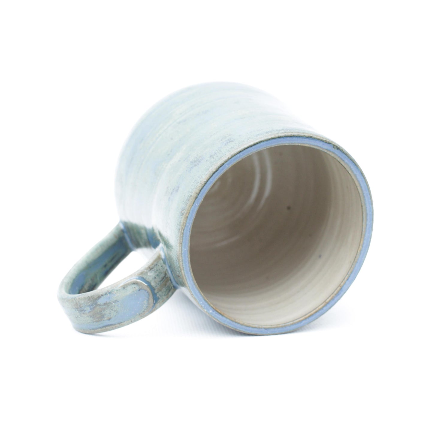 Blue Green Stoneware Mug