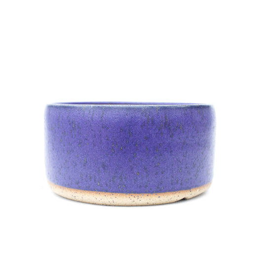 5" Blueberry Speckled Stoneware Planter Pot