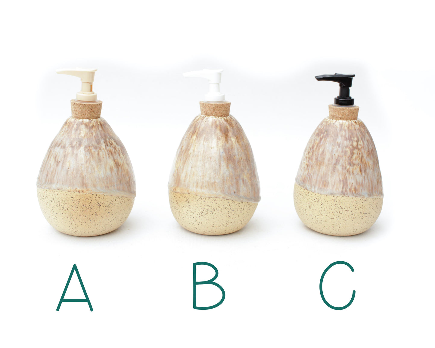 Ceramic Soap Dispenser with Pump