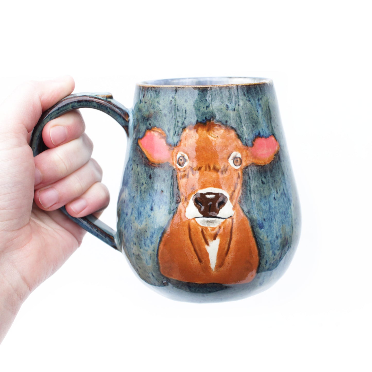 Jersey Cow Stoneware Mug