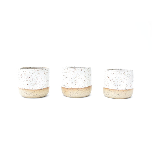 Tiny White Espresso Cups