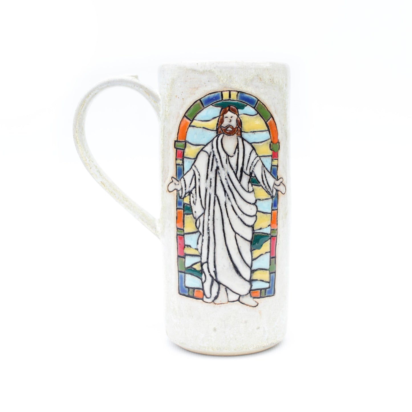 Jesus of Nazareth Stoneware Mug with Handle