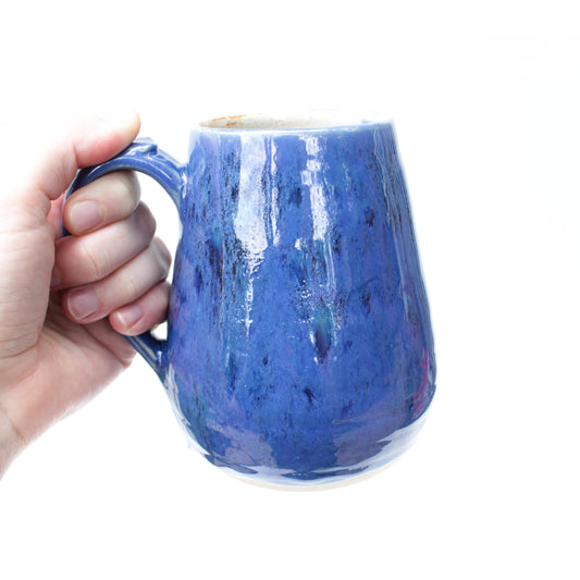 Blue Violet Stoneware Mug