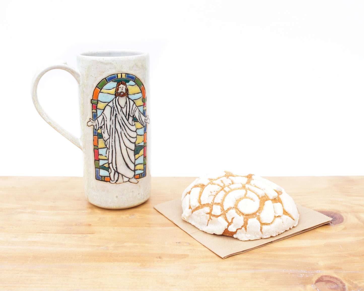 Jesus of Nazareth Stoneware Mug with Handle