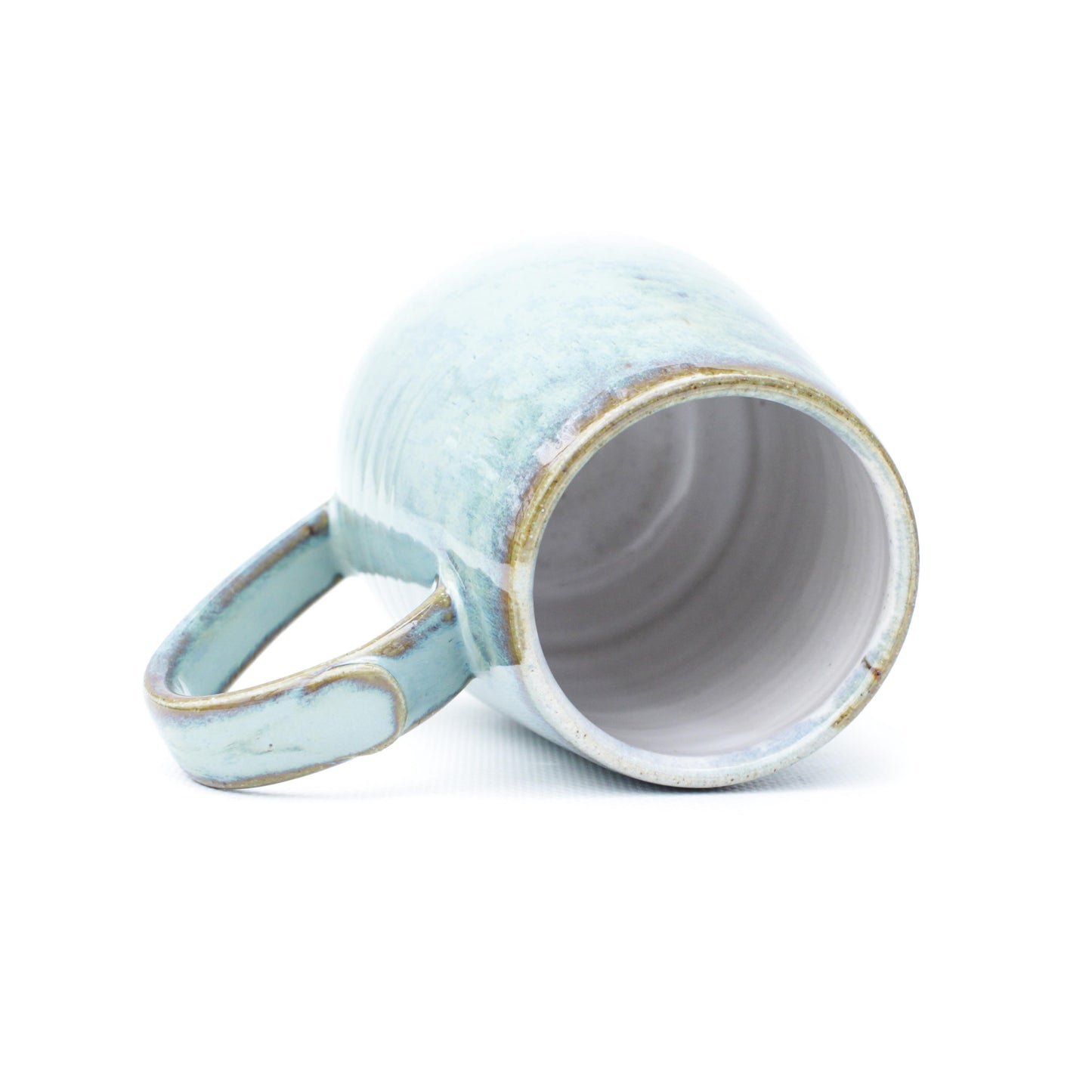 Minty Blue Stoneware Mug