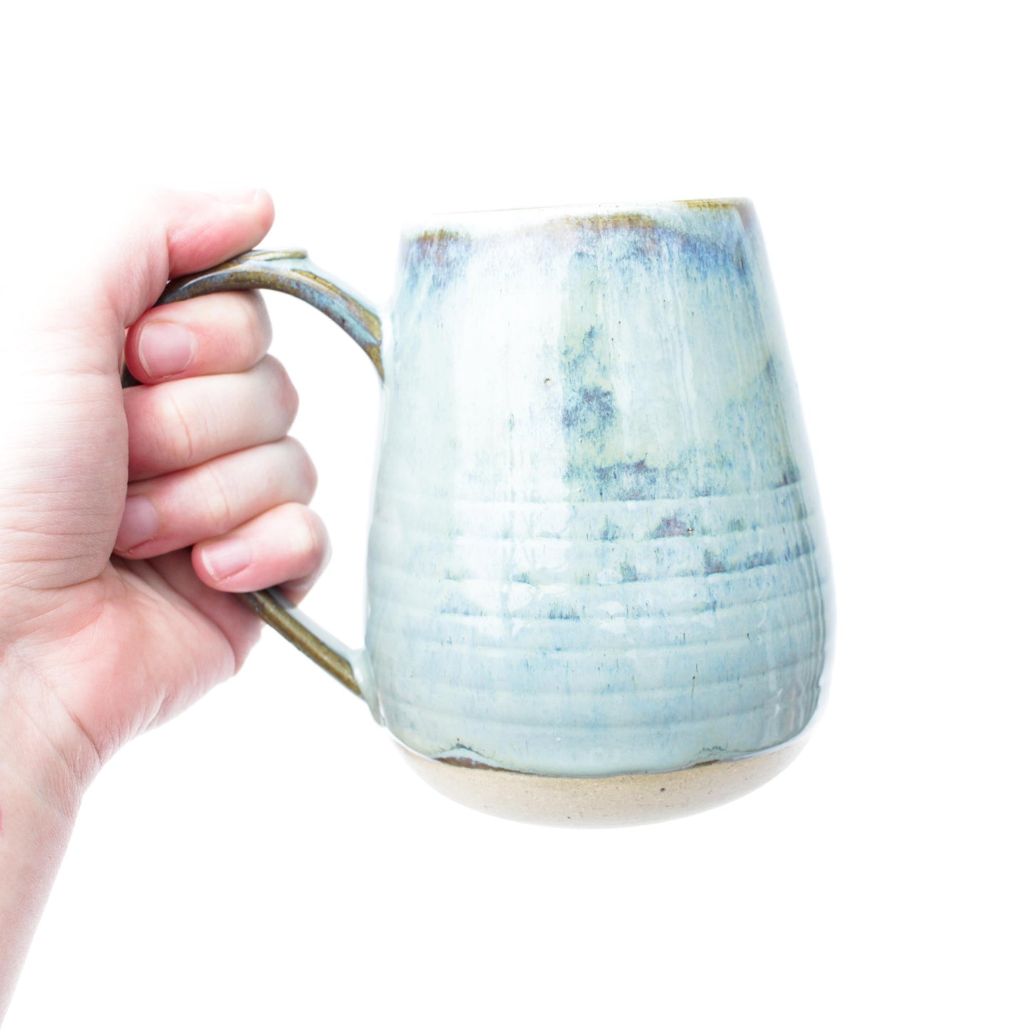 Minty Blue Stoneware Mug