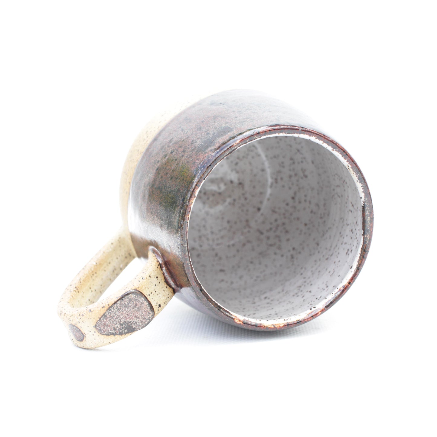 Rustic Red Speckled Stoneware Mug