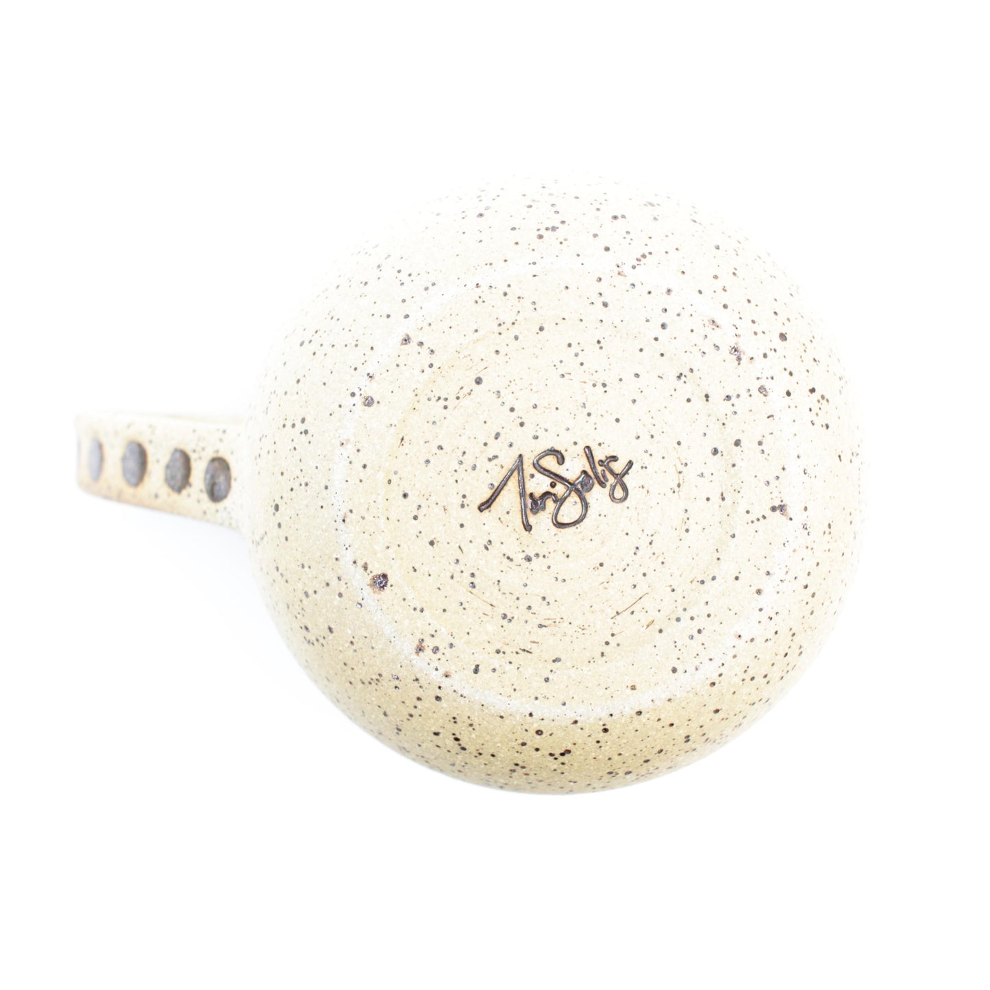 Rustic Red Speckled Stoneware Mug