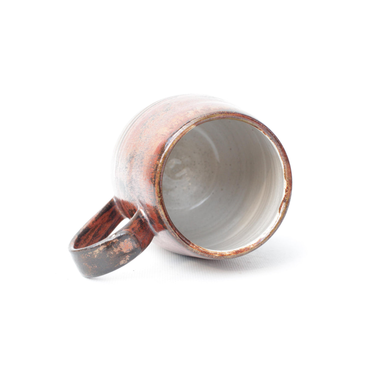 Copper Bronze Stoneware Mug