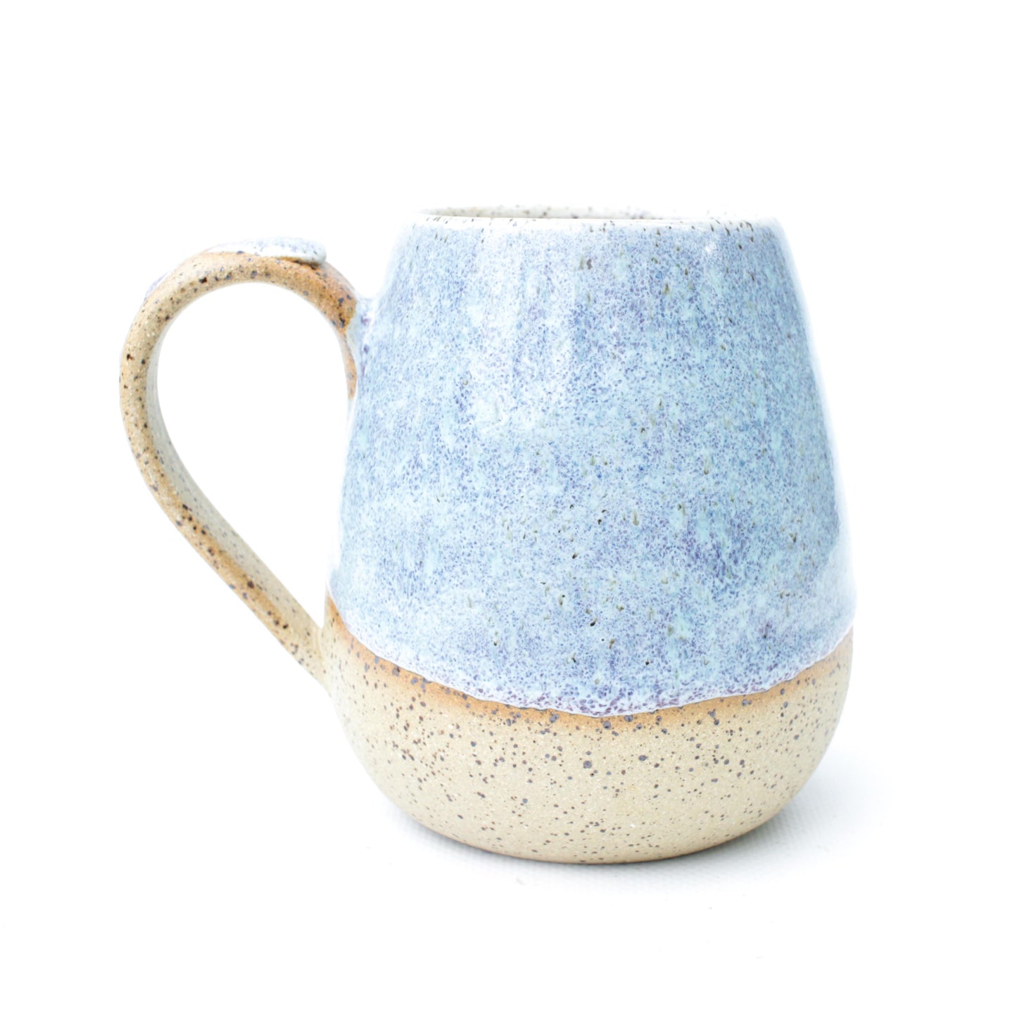Periwinkle Speckled Stoneware Mug