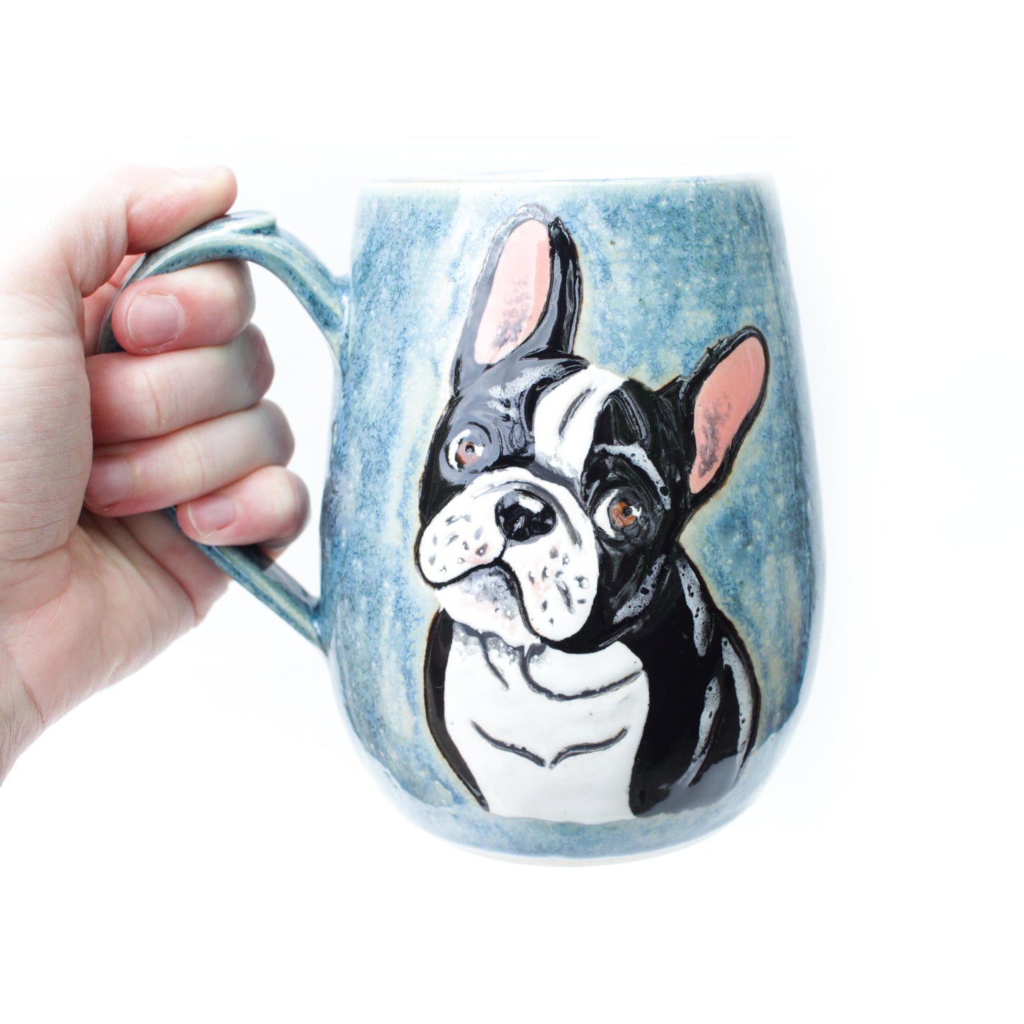 Boston Terrier Stoneware Mug