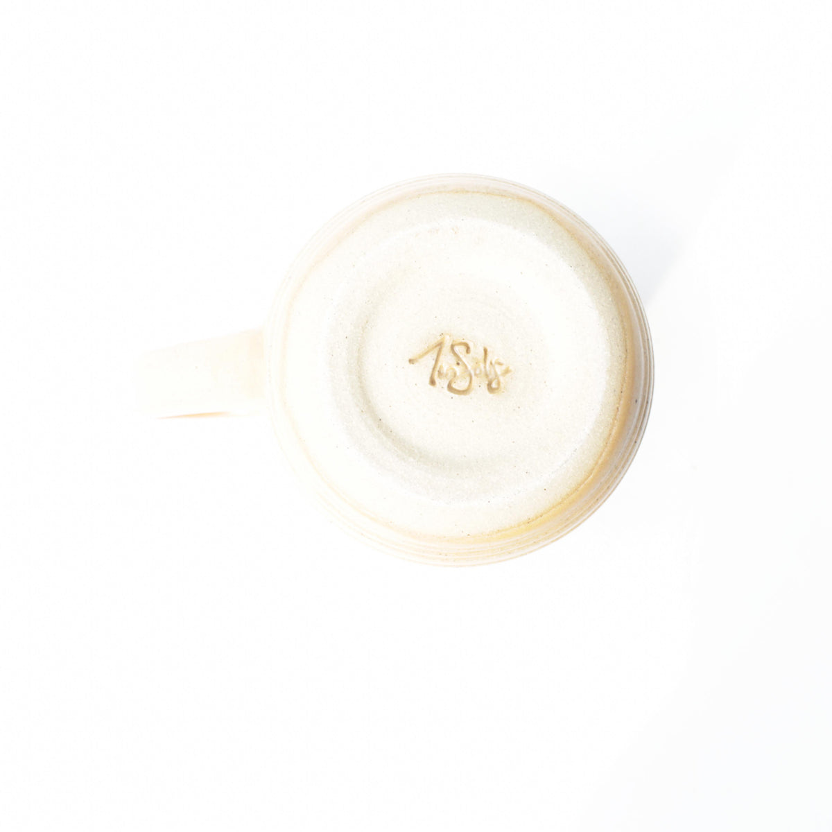 Khaki Beige Stoneware Mug