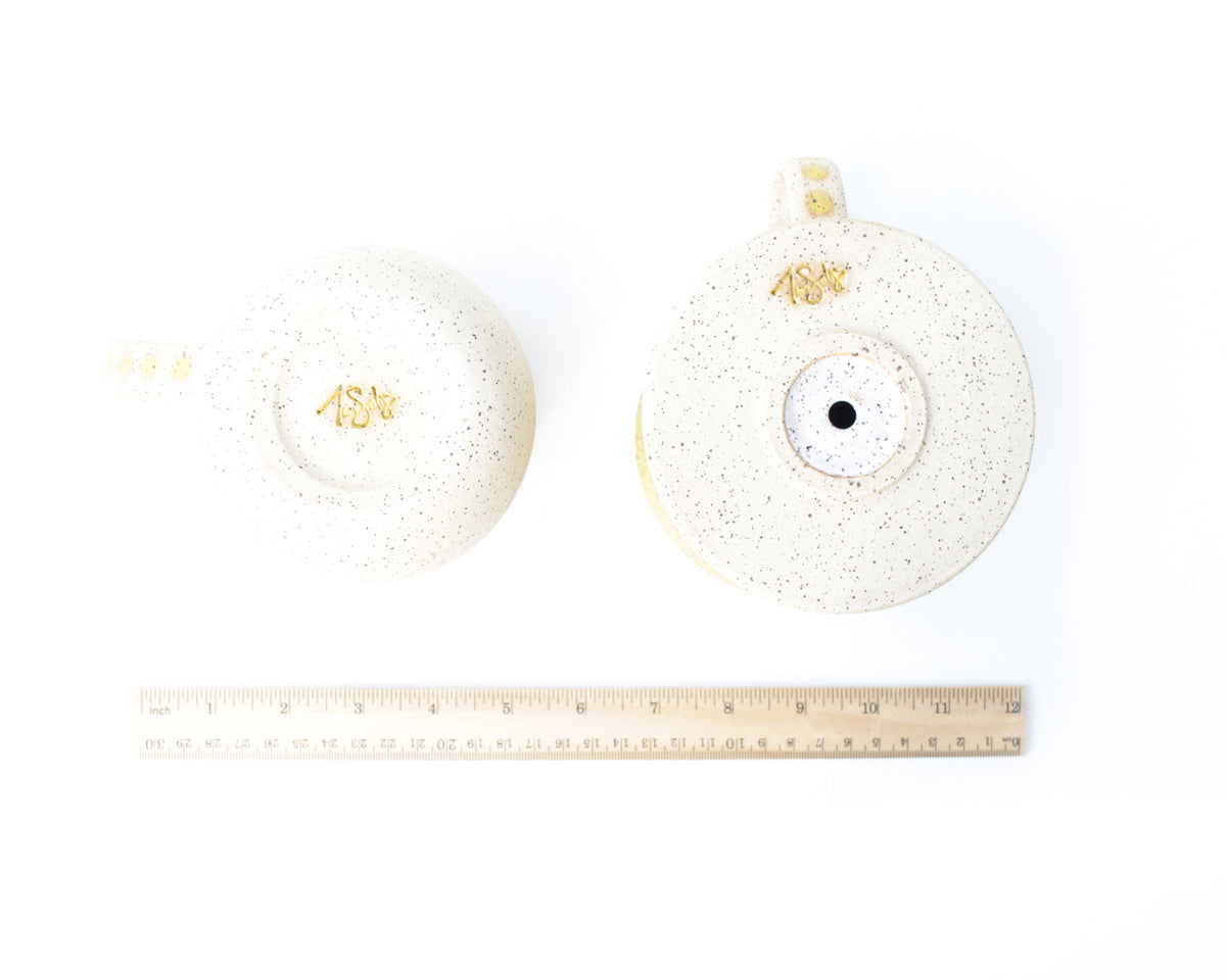 Yellow Pour Over Coffee Maker Kit