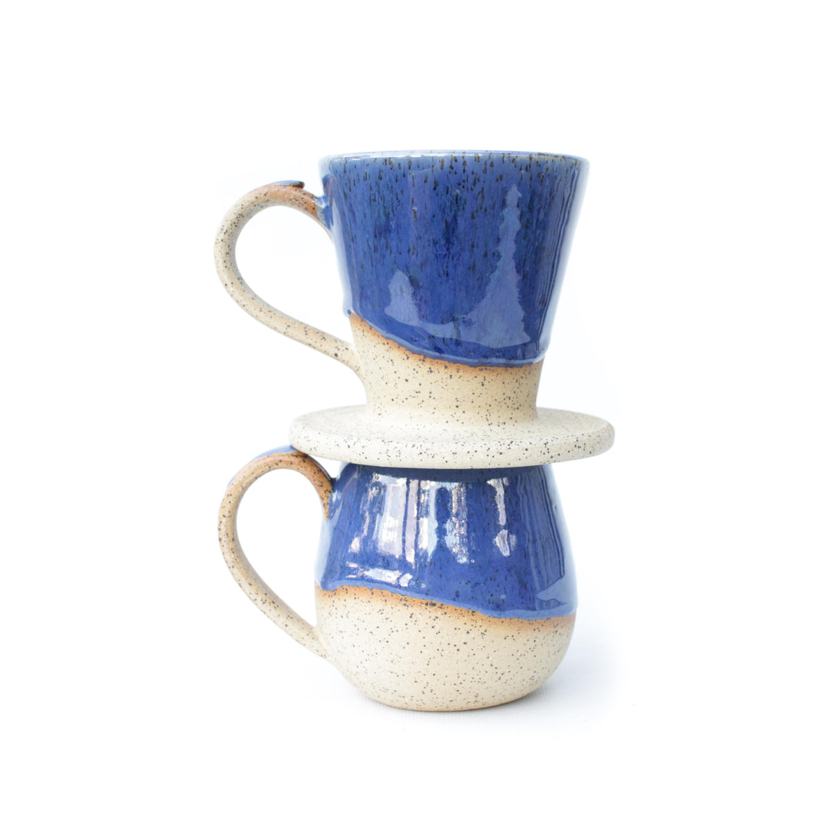 Blue Pour Over Coffee Maker Kit