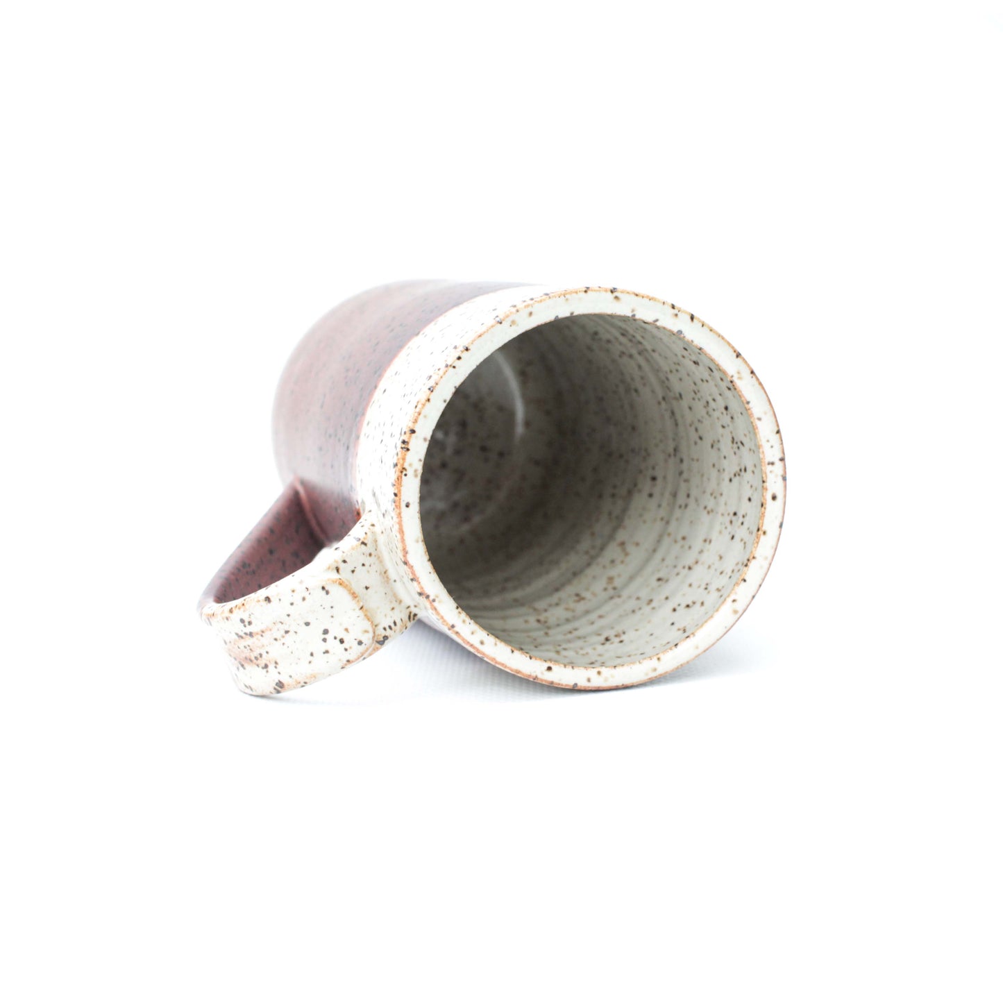 Rust Red Speckled Stoneware Stein