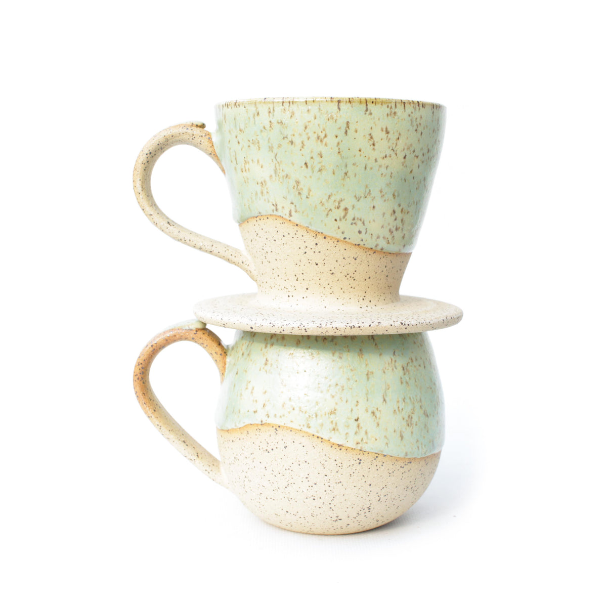Seafoam Green Pour Over Coffee Maker Kit