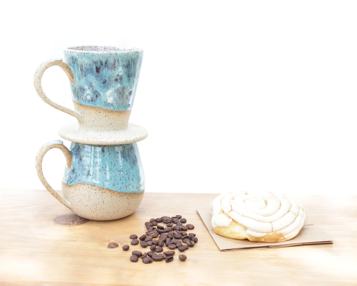 Blue Raspberry Pour Over Coffee Maker Kit