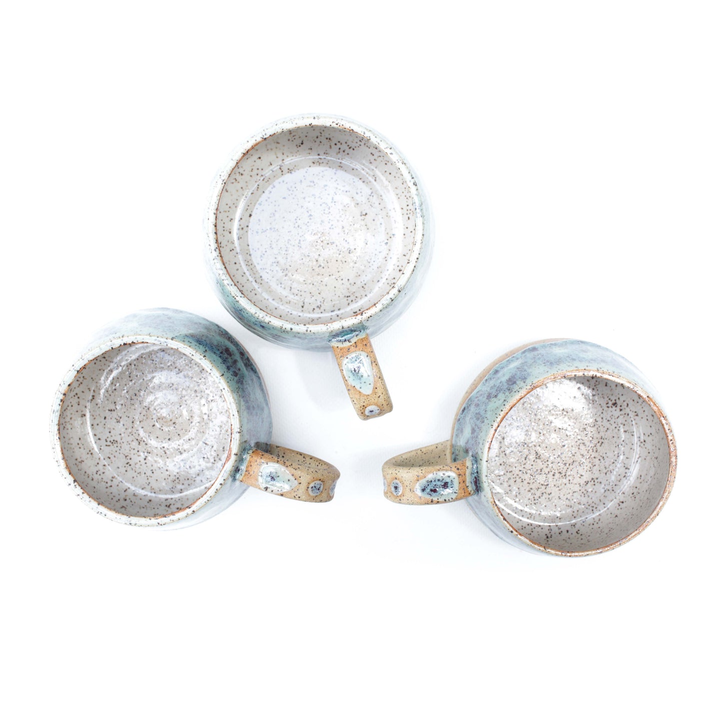 Blue Raspberry Speckled Stoneware Mug