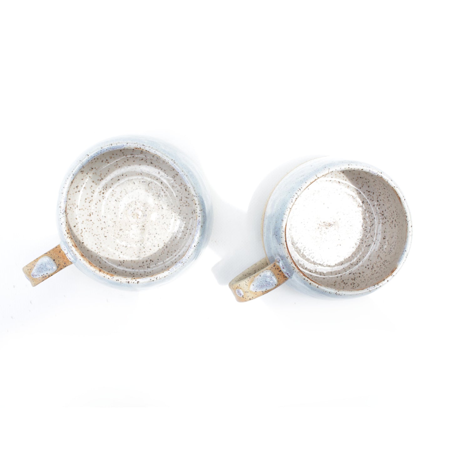 Periwinkle Speckled Stoneware Mug