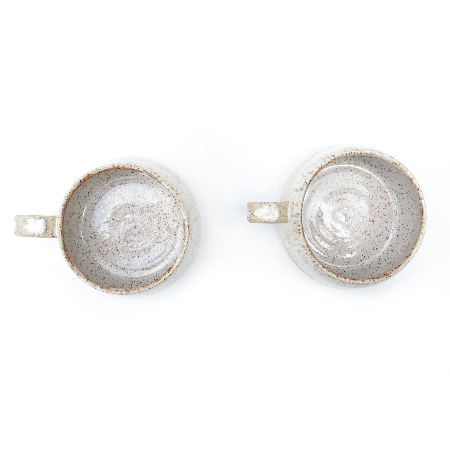 Crystal Cream Speckled Stoneware Mug