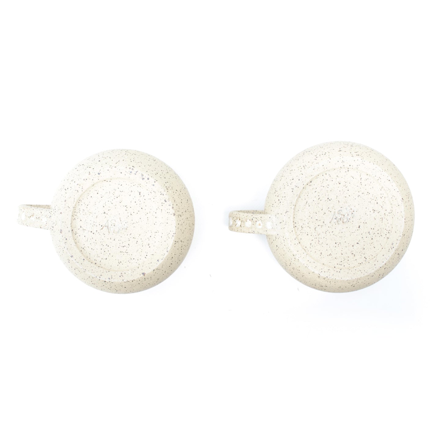 Crystal Cream Speckled Stoneware Mug