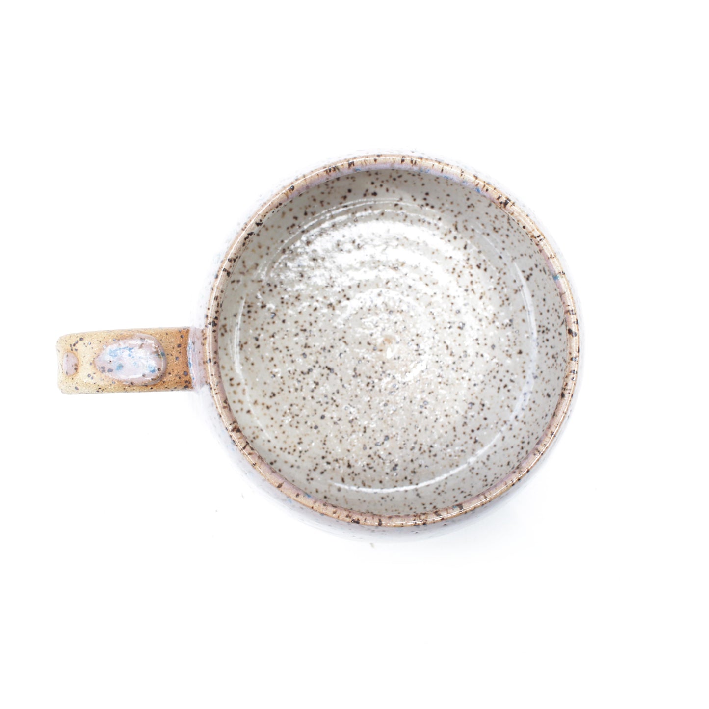 Pink Donut Sprinkle Speckled Stoneware Mug