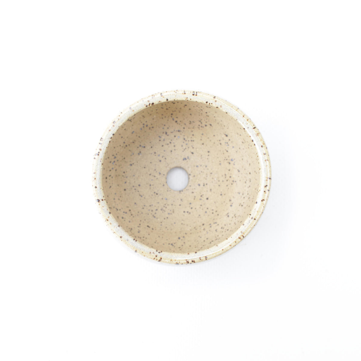 3" Pastel Speckled Stoneware Planter Pot