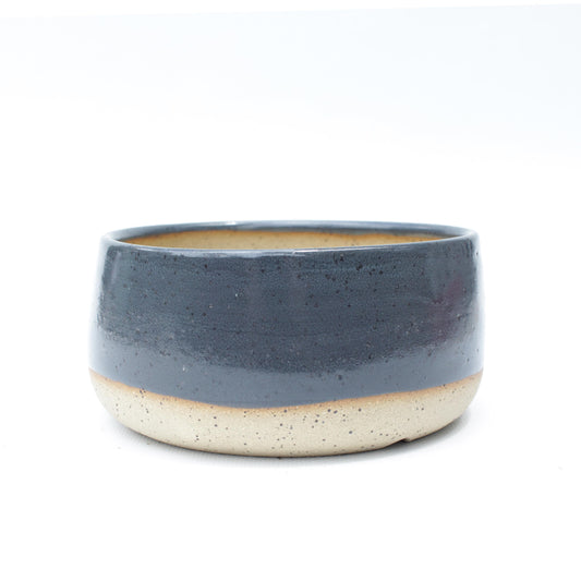 5" Grey Speckled Stoneware Planter Pot