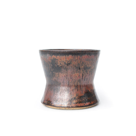2.75" Bronze Speckled Stoneware Planter Pot