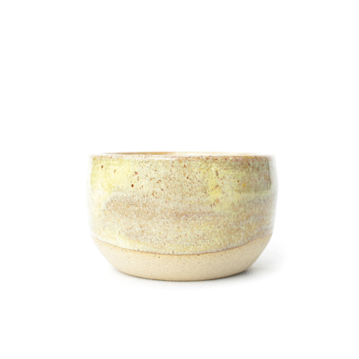 3.25" Buff Stoneware Planter Pot