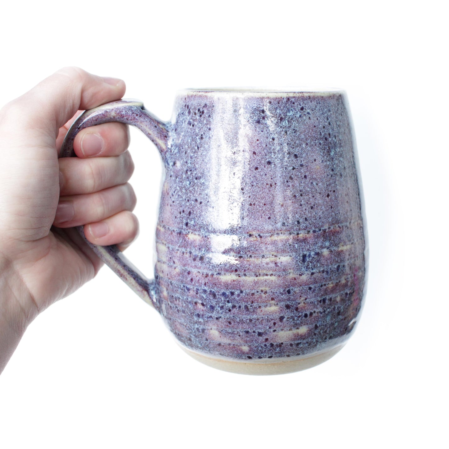 Purple Stoneware Mug