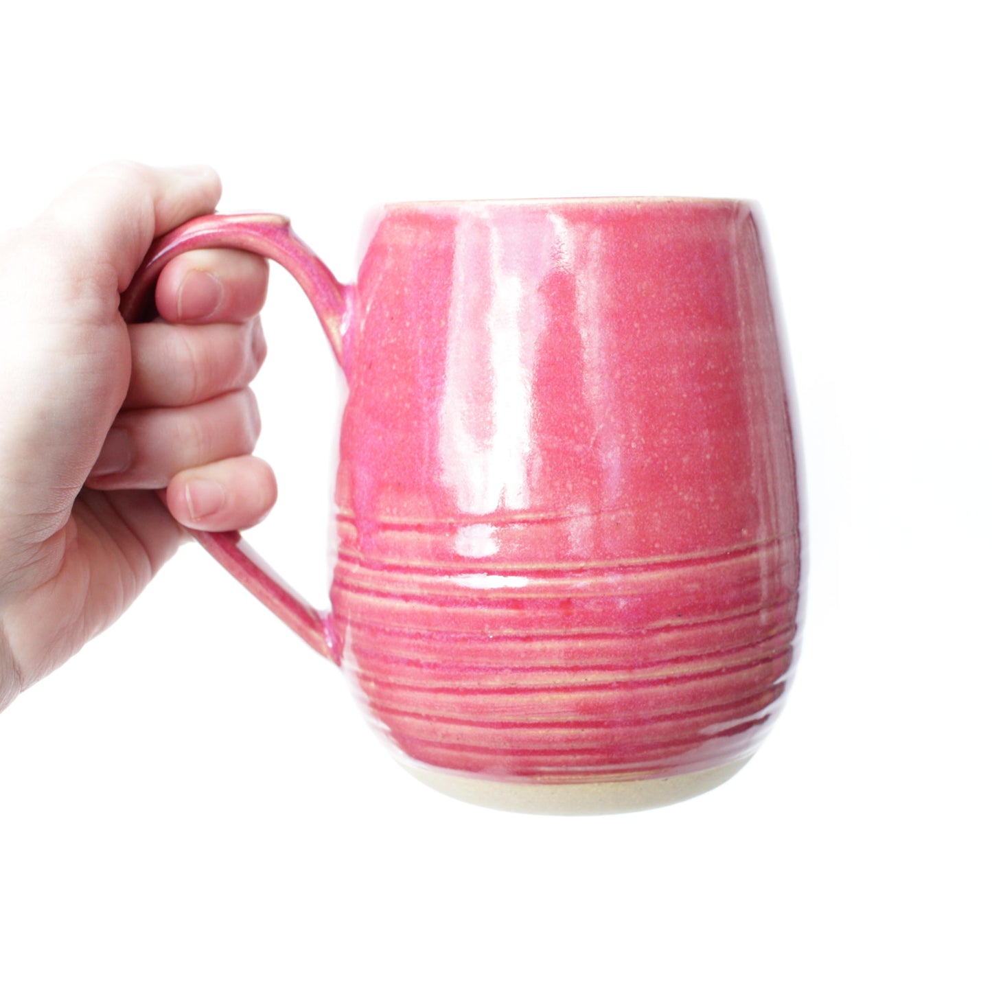 Magenta Stoneware Mug