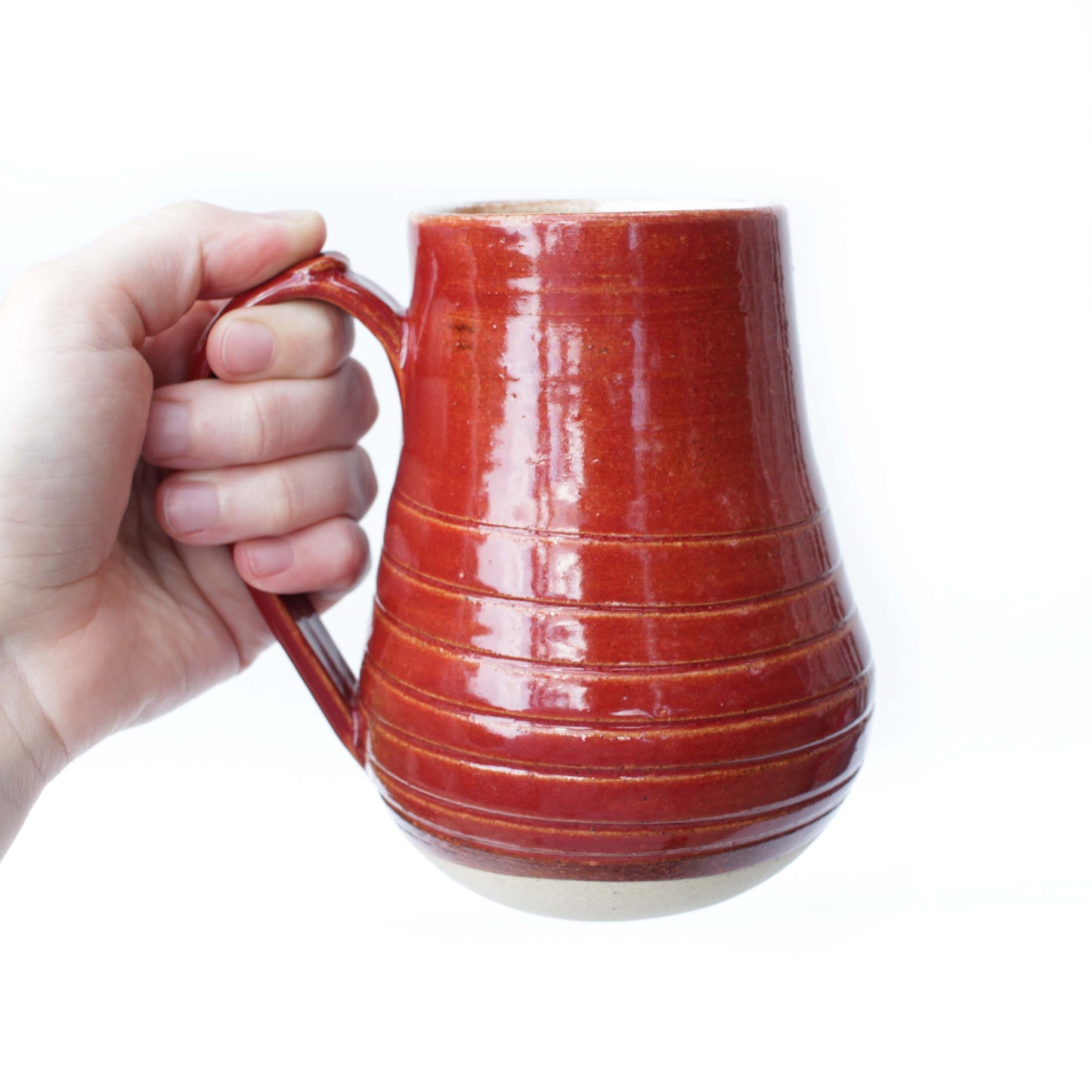 Brick Red Stoneware Mug