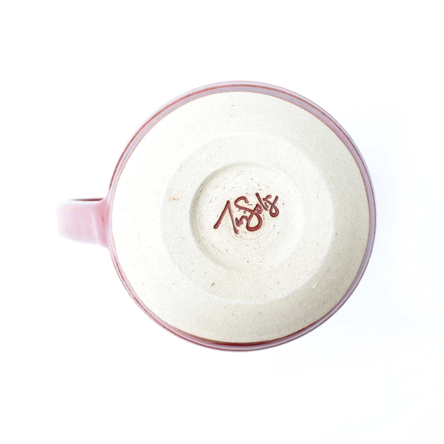 Brick Red Stoneware Mug
