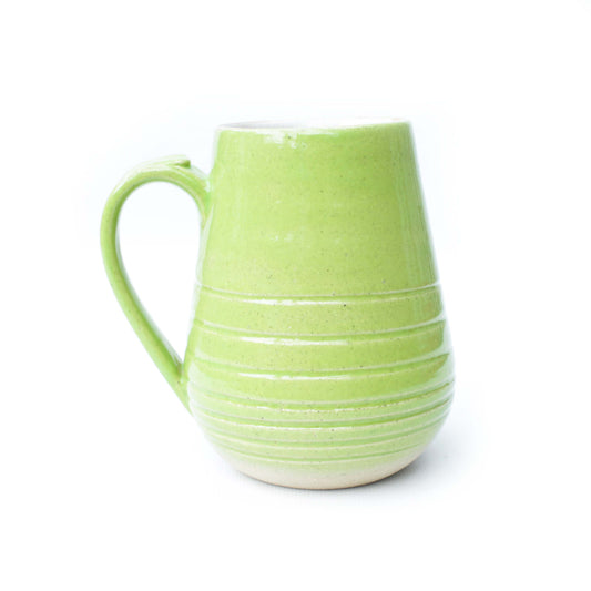 Lime Green Stoneware Mug
