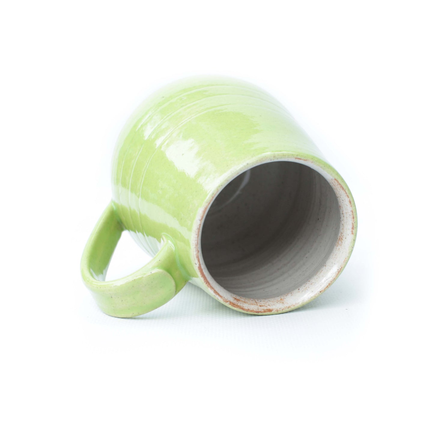 Lime Green Stoneware Mug