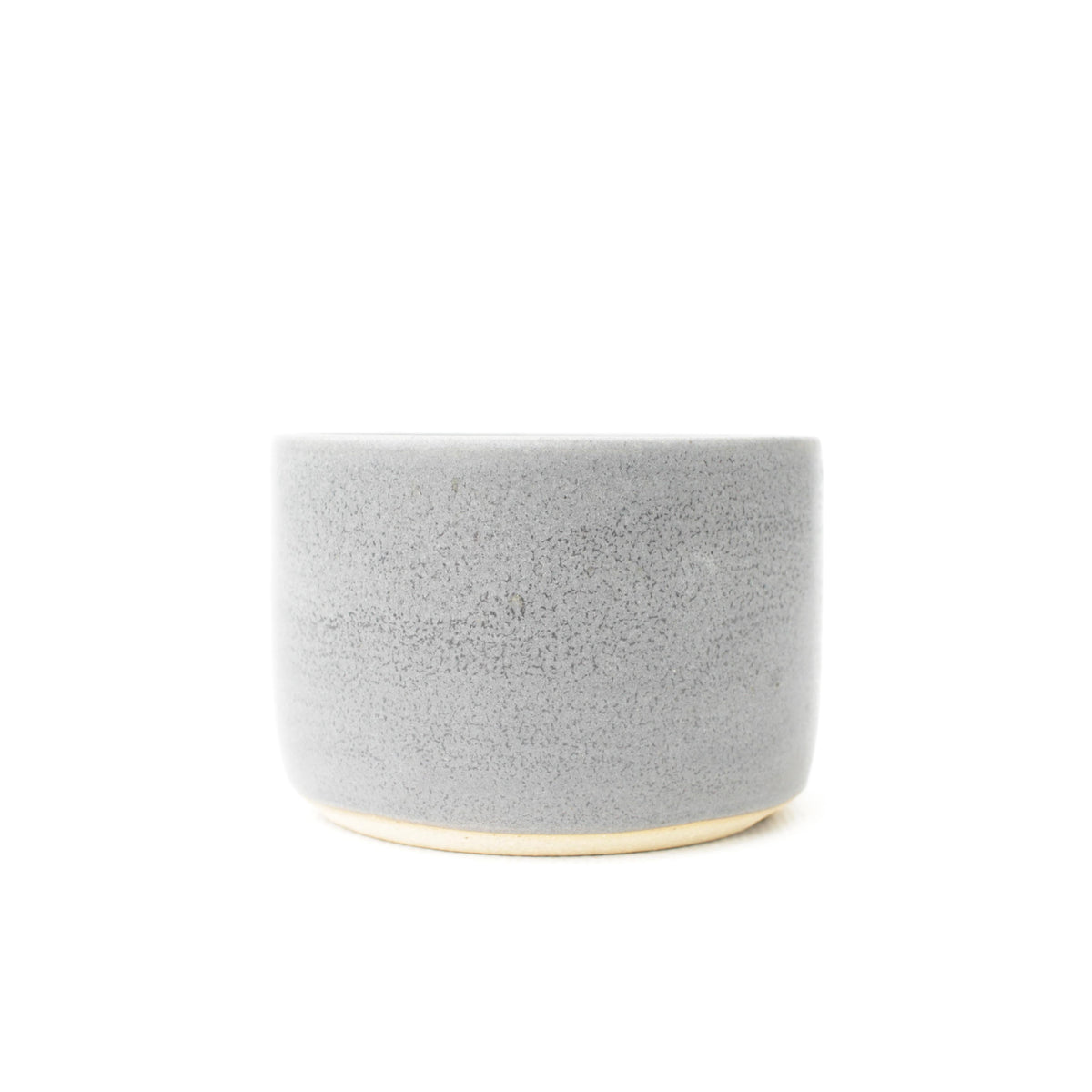 2.75" Slate Grey Stoneware Planter Pot