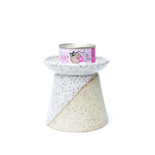 Elevated Whisker Friendly Cat Feeder