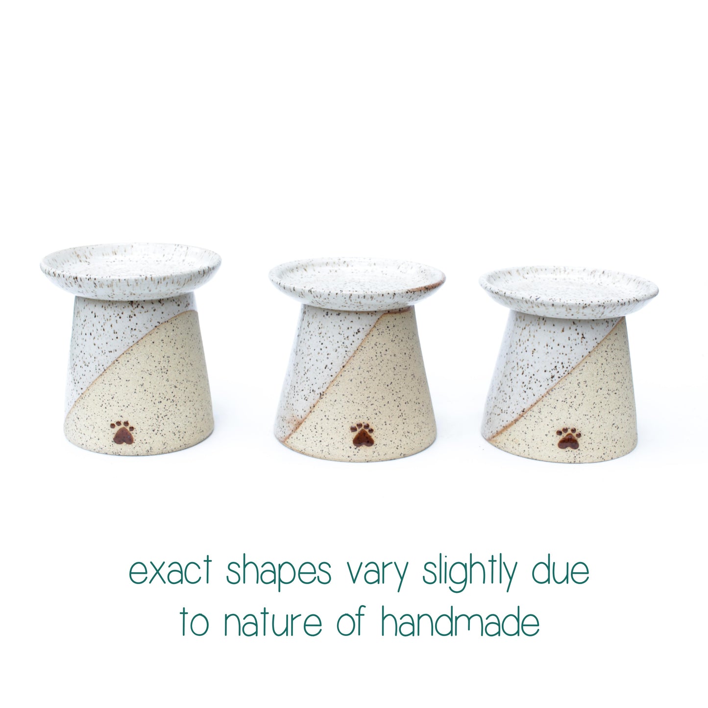Elevated Whisker Friendly Cat Feeder